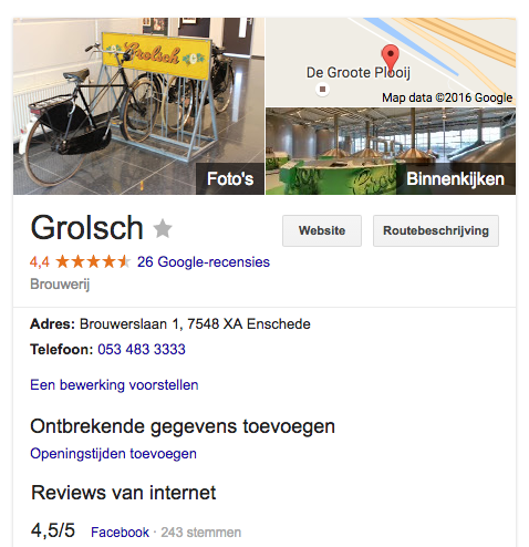 360 graden bij Koninklijke Grolsch