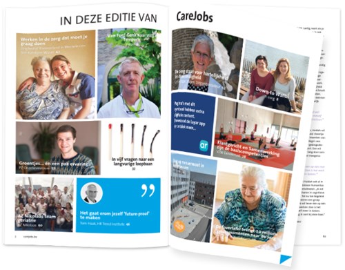CareJobs magazine inhoudsopgave